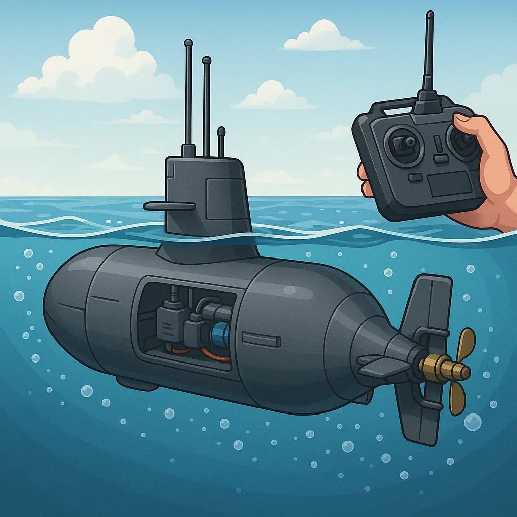 RC Submarines: Practical Tips for Ballast, Fail-Safe Surfacing, Waterproof Servo Bays and FPV Underwater.