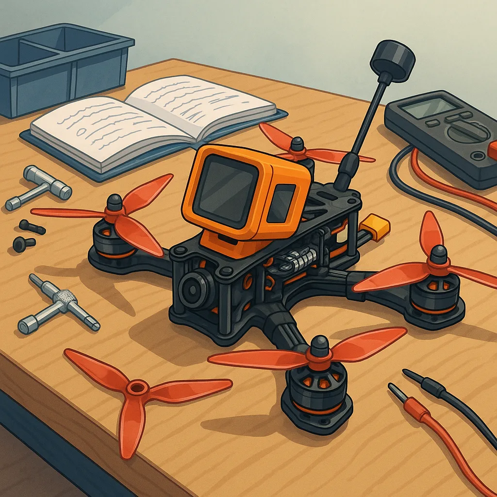 Troubleshooting Freestyle Drones: Rates, Propwash, Frame Stiffness and GoPro Mounting.