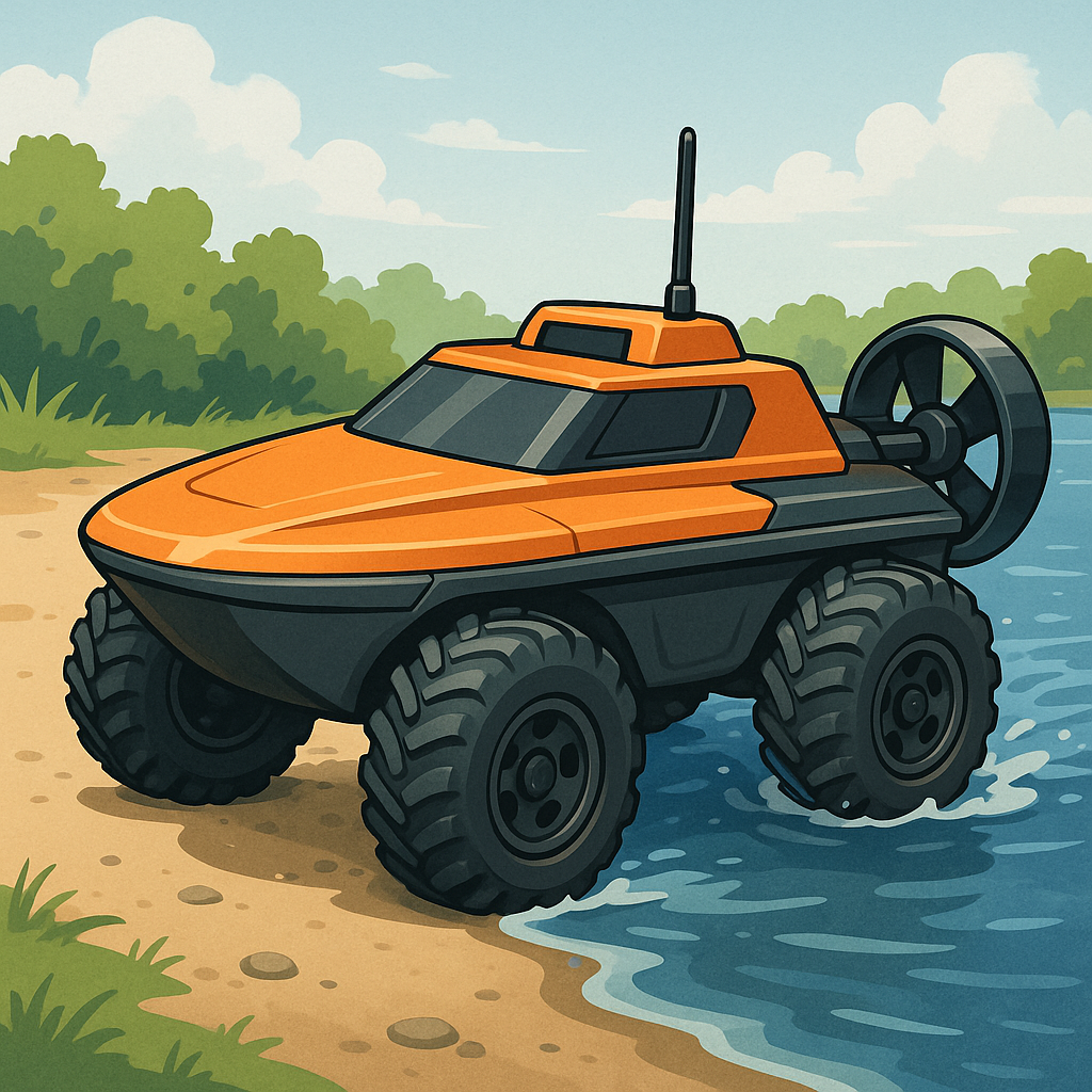 Amphibious RC Craft: Project Ideas for Smooth Water-to-Land Transitions.