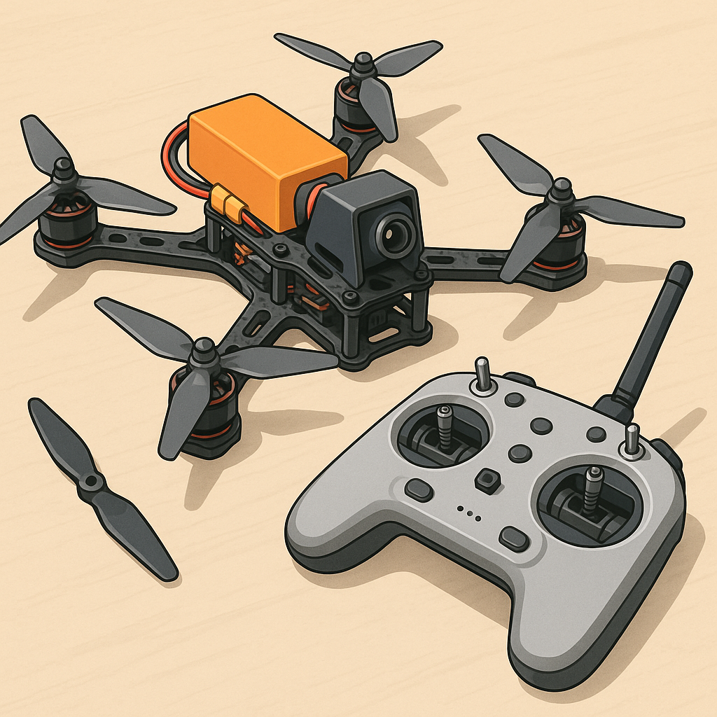 FPV Drone Safety for Hobbyists: Frames, Tuning, LiPo, Props and Flight Modes.