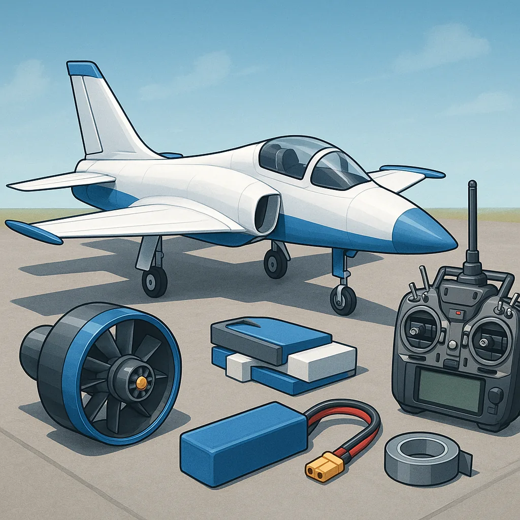 Practical Tips and Tricks for EDF Jets: Ducted Fans, Power-to-Weight, Foam Reinforcement and Safe Launching
