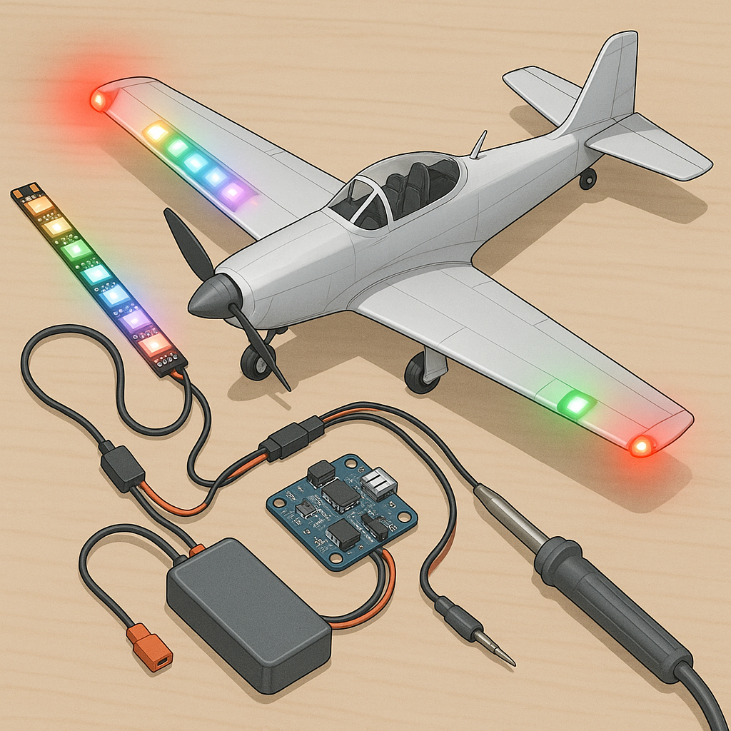 Troubleshooting RC Lighting Systems: nav LEDs, Addressable Strips, Night Flying and Power Budgeting