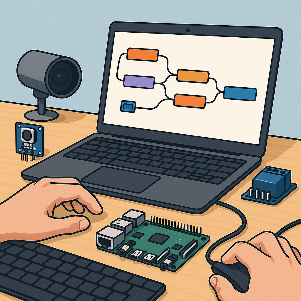 Node-RED automation for hobbyists — a step-by-step build log.