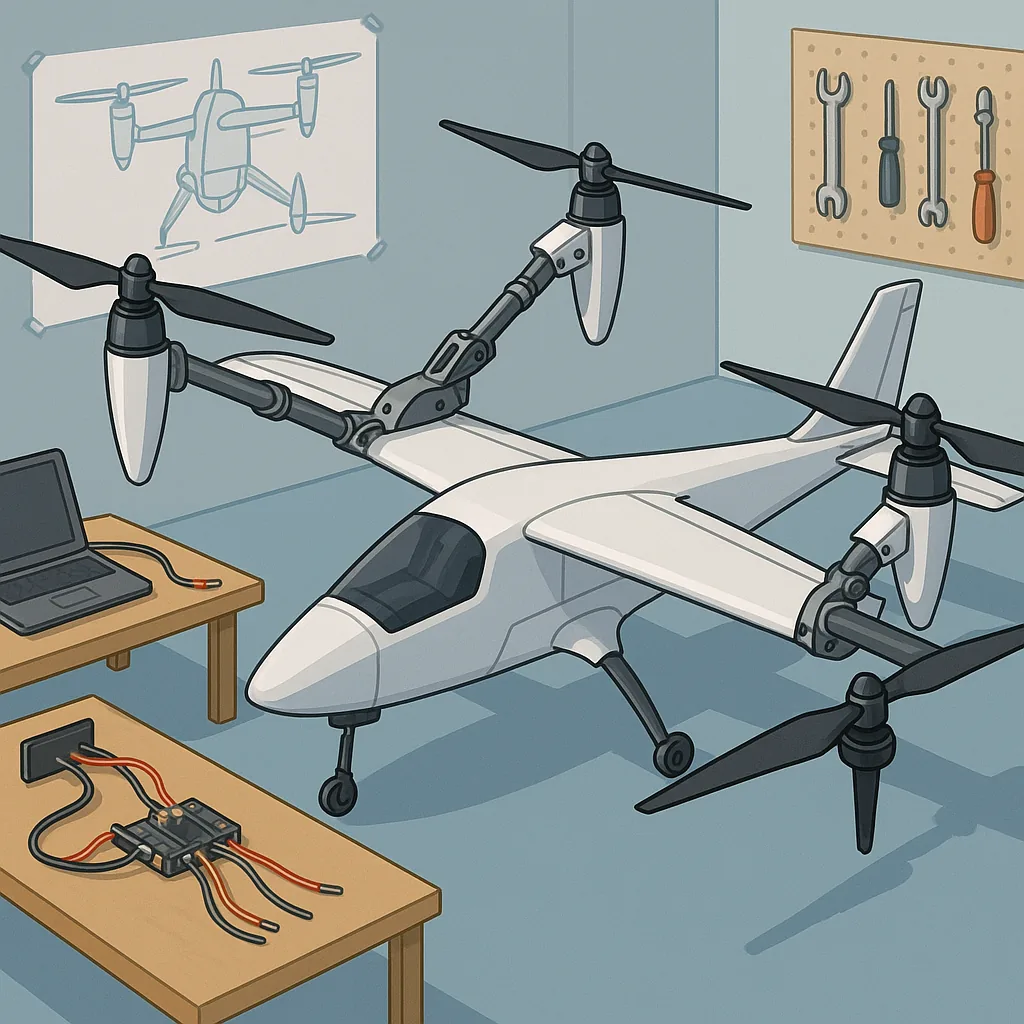 VTOL for Hobbyists: Practical Tips for Transition Programming, Tilt Mechanisms and Wiring