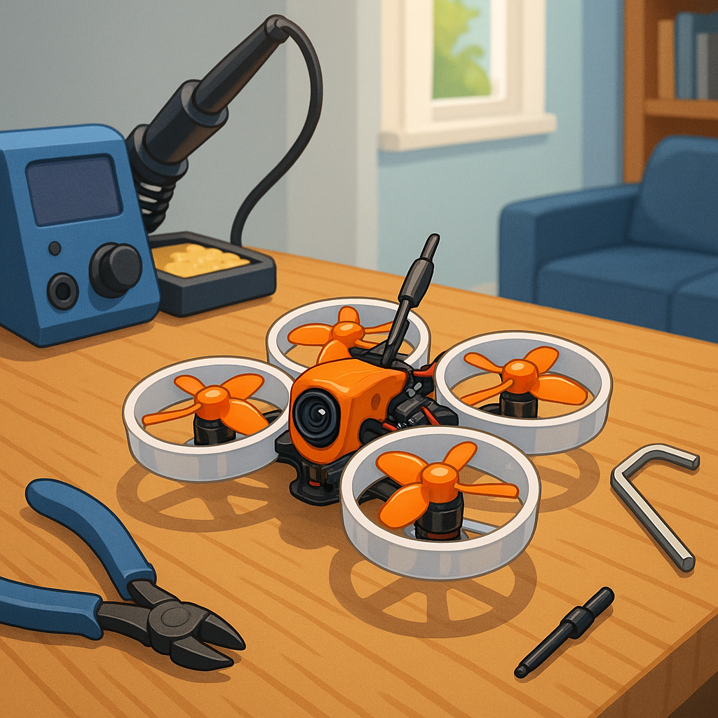 Micro Whoops for Hobbyists: Project Ideas for Indoor Flying, Brushless Builds, Duct Efficiency and Betaflight Tuning