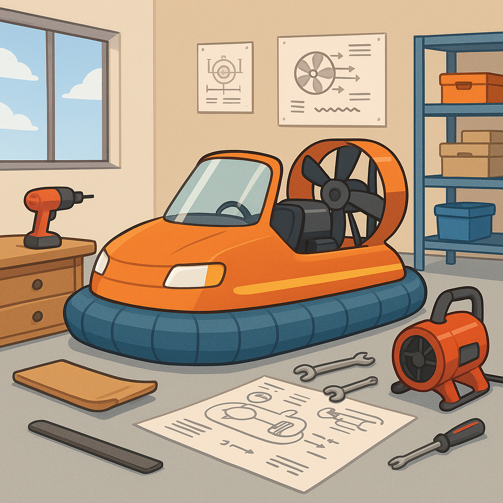 Land Hovercraft Project Ideas for Hobbyists