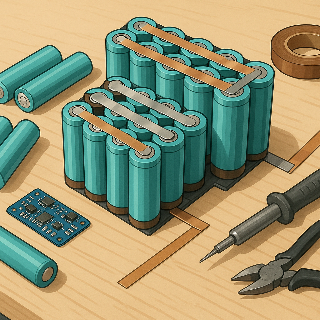 Beginner's Guide to Building 18650 Battery Packs for Hobbyists